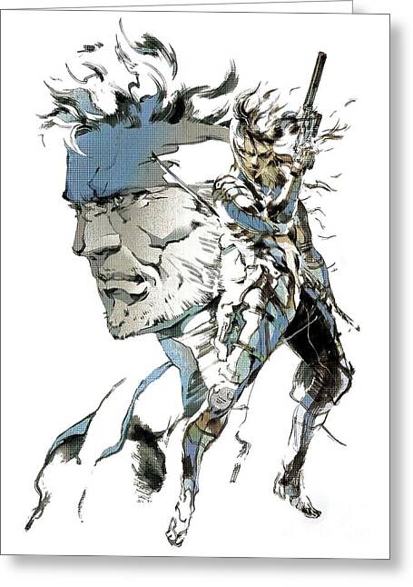 Solid Snake Face - Characters & Art - Metal Gear Solid 4 | Metal gear,  Metal gear solid, Gear art